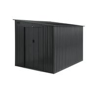 Abri de jardin adossable métal 5,5m² avec kit d'ancrage LOME