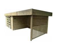 Abri de jardin Arhus 28 mm
