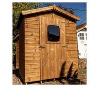 Abri de jardin Habrita bois l.176 x P.184 x H.201,7 cm surface totale 3,24m²