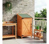 vidaXL Abri de jardin Bois d'ingénierie Gris 59,5×56×176,5 cm
