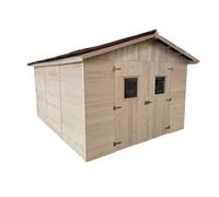 Abri de jardin bois 12m2 "Eden" 3x4m