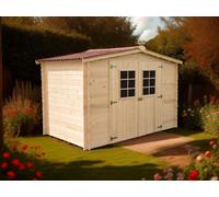 abri de jardin bois Alpina 3x2 m