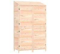 152190 vidaXL Remise de jardin 102x52x174,5 cm Bois de sapin solide