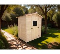 abri de jardin bois Eden 1.80 X 1.45m AVEC PLANCHER