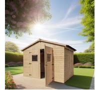 Abri de jardin bois Eden 3x4m