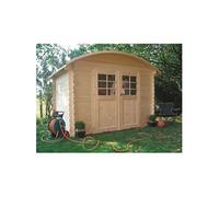 Abri De Jardin 28mm Double Porte Et Kit Ventilation Dainville Solid