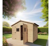 Abri de jardin EDEN 2.80x2m