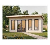 Abri de jardin en bois Aurélia Palmako surface extérieure totale 23.2m²