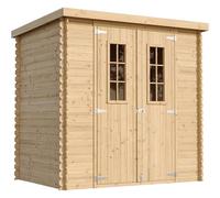 Abri de jardin en bois avec sol traité de haute qualité - 2.22m2