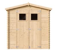 Abri de jardin en bois avec sol traité - l216xl206xh218 cm 3.53 m2