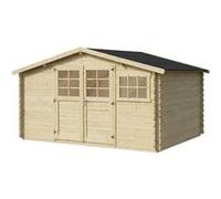 Abri De Jardin En Bois "Clairval" - 416 X 301 X 218 Cm - 12.53 M² - 28 Mm