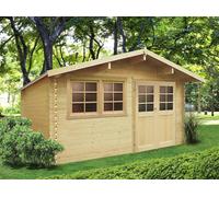 Abri De Jardin En Bois Niort 418x298cm Marron