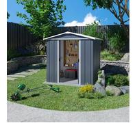 Abri de jardin en métal 65AEYZ - 2,20m2 - anthracite - YARDMASTER