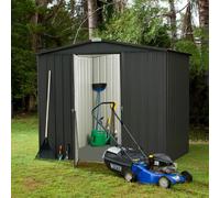 Abri de jardin en métal Cerland Fraser 3,3 m² - Gris anthracite