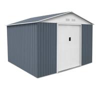 Abri de Jardin en Métal Gardiun Bristol 7,74 m² - Gris Anthracite