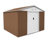 Abri de Jardin en Métal Gardiun Bristol 7,74 m² - Marron