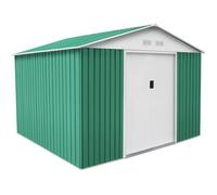 Abri de Jardin en Métal Gardiun Bristol 7,74 m² - Vert