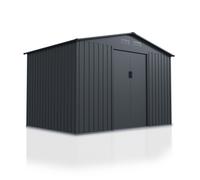 Abri de jardin en métal Gris foncé XL