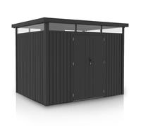 Abri de jardin en métal Luzern Pro Anthracite 6,8 m²