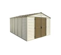 Abri de jardin en PVC Woodstyle Premium 13,12m² DUWS1013PR