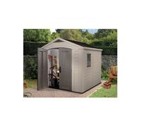 Keter - Abri De Jardin En Résine 6,6 M² Sydney 88 Beige Et Marron