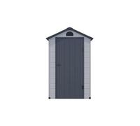 Abri de jardin en résine gris 1,39 m² CESIO