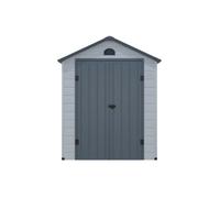 Abri de jardin en résine gris 3,65 m² - CESIO