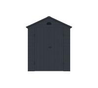 Abri de jardin en résine gris anthracite 5,32 m² - CESIO