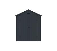 Abri de jardin en résine gris anthracite 5,32 m² - CESIO