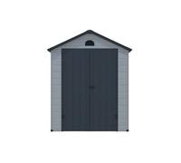 Abri de jardin en résine grise 5,32 m² - CESIO