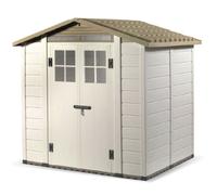 Abri de jardin 3.98m² beige Habrita evo200 Beige G