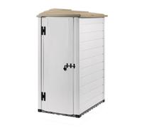 Petit abri de jardin rsine PVC adossable 1,16 m Ep. 22 mm Evo 100.1