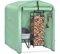 Abri de Jardin Extérieur Imperméable - SoBuy - KLS11-GR - Crochets - Vert - 120x176x163 cm