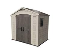 Keter - Abri De Jardin En Résine 4,7 M² Sydney 86 Beige Et Marron