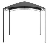 Abri de jardin - GAROSA - Belvédère - 3x3x2,65 m - Anthracite - Tissu 180 g/m²