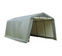 Abri de jardin - HABRITA - Toile renforcée - Toit 2 pentes - Vert - 3,05 x 6,10 m