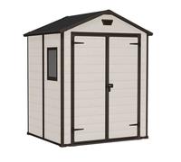 Abri de jardin - Keter - Manor DD K240955 - Résine renforcée - Double porte - 6x5