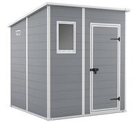 Abri de jardin - KETER - Manor Pent 66 - 3.20 m² - Résine - Gris