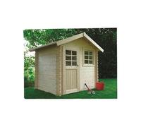 Abri De Jardin 28mm Porte Semi-Vitrée Et Kit Ventilation Laval Solid