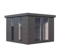 Abri de Jardin LUMINATO 3030 - Façade L.298 x l.298 cm et 2 fenêtres - 8,9 m²