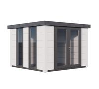 Abri de Jardin LUMINATO 3030 - Façade L.298 x l.298 cm et 2 fenêtres - 8,9 m²