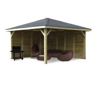 Kiosque En Bois "Pavillon" - 14.75 M² - 4.37 X 4.37 X 1.93 M