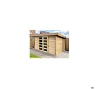 Abri de jardin Malmö 28 mm autoclave 3 9 x 3 1 m