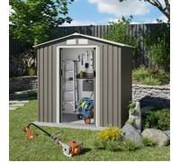 Abri de jardin métal 2,12 m² + kit d'ancrage