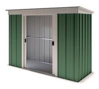 Abri jardin métal TORE toit plat 2.80m² YARDMASTER