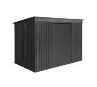 Abri de jardin métal 4,72m² avec puits de lumière et kit d'ancrage AUDOMAROIS