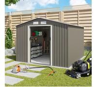 Abri de jardin métal 7,30 m2 + kit d'ancrage