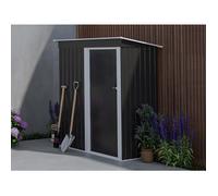 Abri de jardin métal en acier galvanisé gris 1,39 m² BIRON
