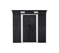 Abri de jardin métal en acier galvanisé gris 2,3 m² - MANSO