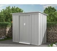 Abri de jardin métal en acier galvanisé gris 2,32 m² ACAMAR